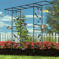 Garden Arbors, Trellises, Benches, Fencing